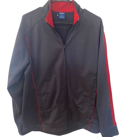 Reebok Ohio state full zip medium jacket gray red - Picture 1 of 8